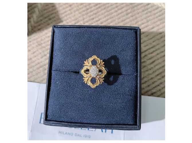 Buccellati Opera Gold Series Diamantring Golden - Ansicht 2