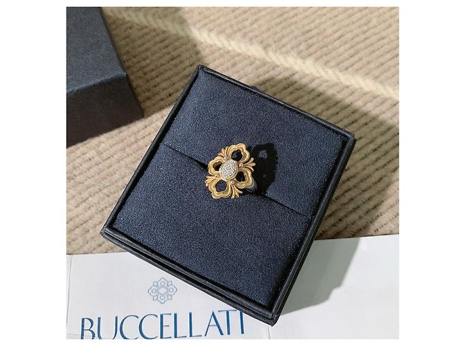 Buccellati Opera Gold Series Diamantring Golden - Ansicht 3