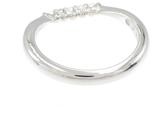 Autre Marque Pt900 Diamantring Silber - Ansicht 3