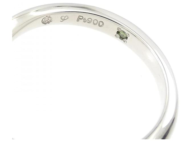 Autre Marque Pt900 Diamantring Silber - Ansicht 4