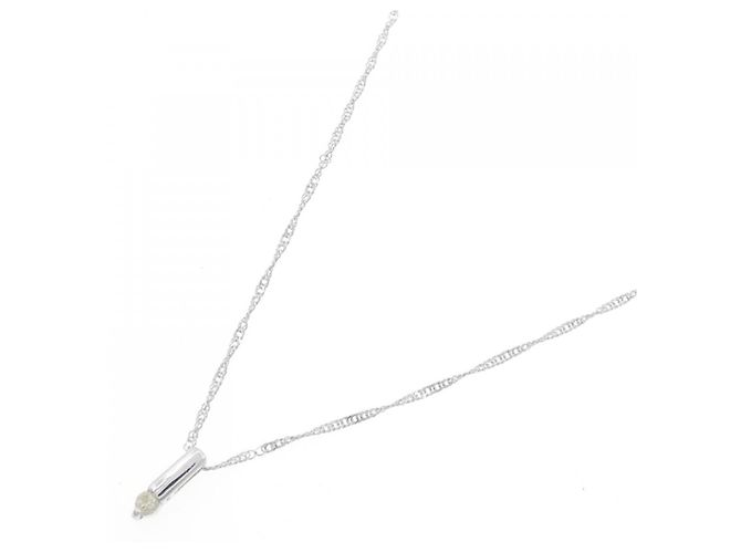 Autre Marque Collana in diamante in oro bianco Au750 Argento - vista 2