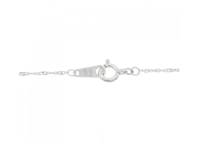 Autre Marque Collana in diamante in oro bianco Au750 Argento - vista 5