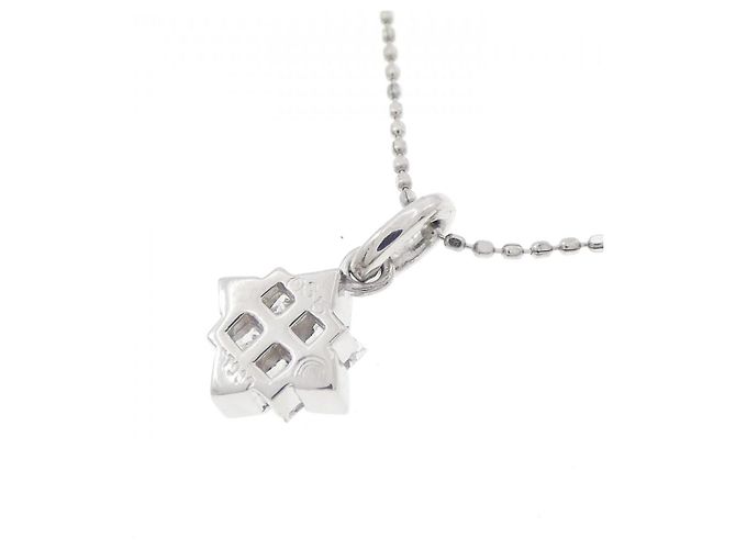 Autre Marque Collana in diamante Pt900 Pt850 Argento - vista 4
