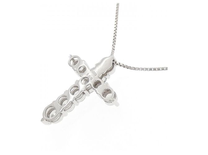 Autre Marque Collana in diamante PT900 PT850 Argento - vista 4