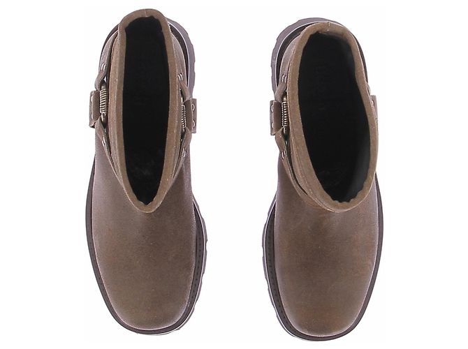Ba&Sh Botas marrones de cuero Castaño - vista 6
