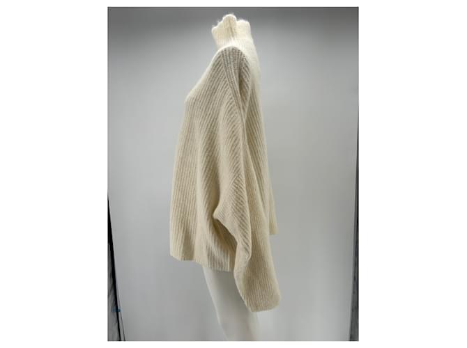 Autre Marque BY AYLIN KOENIG Weißer Wollpullover - Ansicht 4