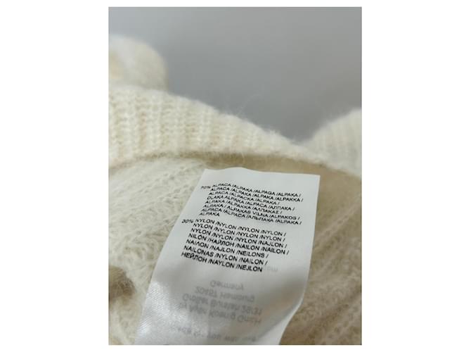 Autre Marque BY AYLIN KOENIG Weißer Wollpullover - Ansicht 6
