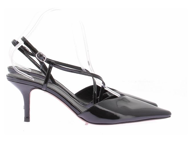 Ba&Sh Schwarze Slingback mit Absatz - Ansicht 2