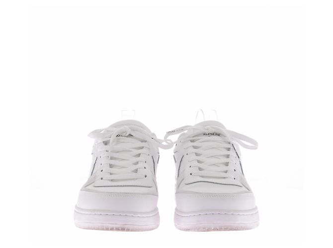 Autre Marque Sneakers Maison Kitsuné in pelle bianca Bianco - vista 4