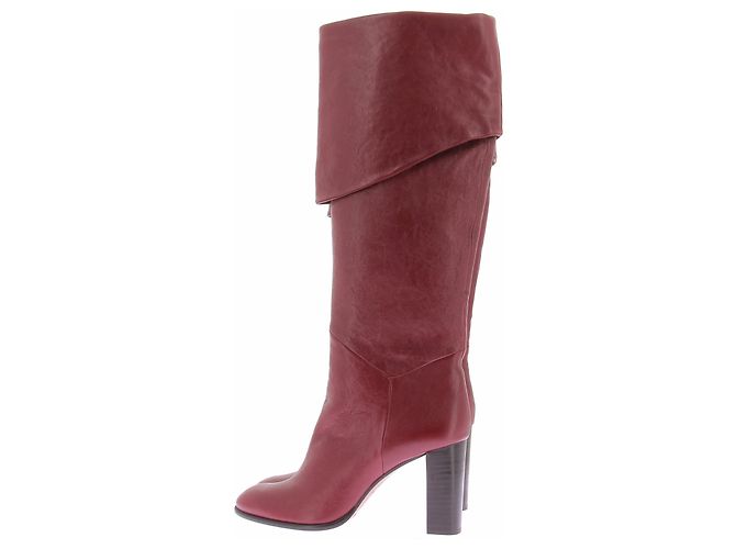 Ba&Sh Botas altas burdeos - vista 3