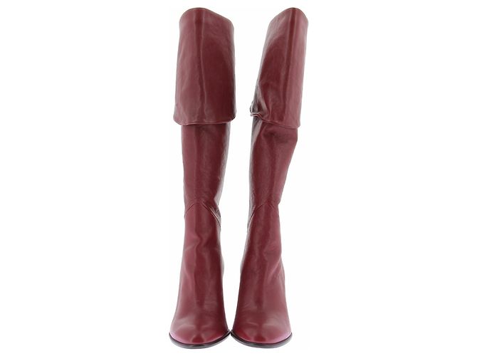 Ba&Sh Botas altas burdeos - vista 4