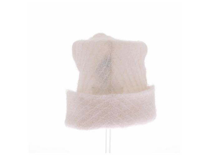 Selected Berretto bianco in alpaca - vista 2