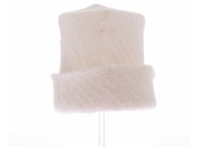 Selected Berretto bianco in alpaca - vista 3