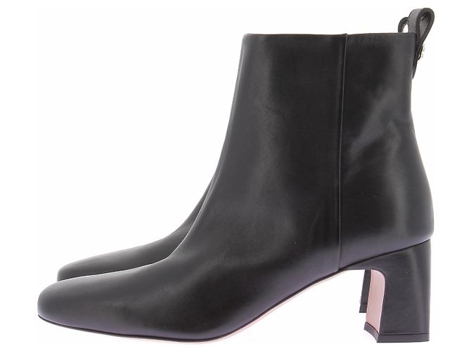 Hugo Boss Lederstiefel Schwarz Größe 40 - Ansicht 3