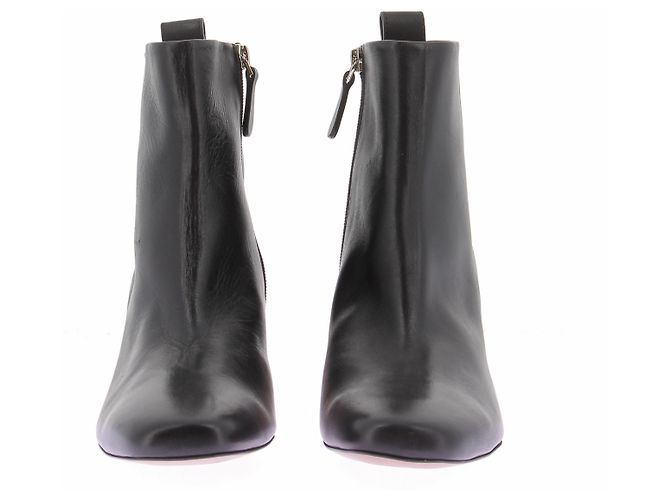 Hugo Boss Lederstiefel Schwarz Größe 40 - Ansicht 4