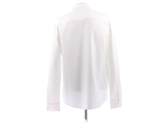 Autre Marque Camicia Maison Kitsuné bianca in cotone L Bianco - vista 2