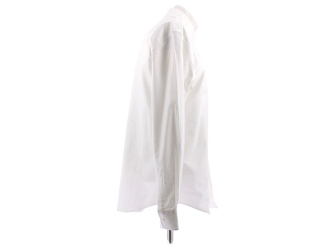 Autre Marque Camicia Maison Kitsuné bianca in cotone L Bianco - vista 3