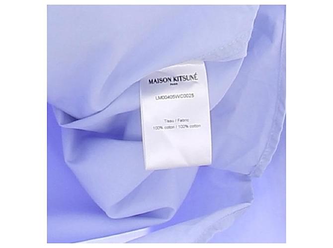 Autre Marque Camicia blu con volpe - vista 6
