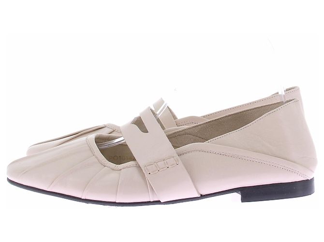 Autre Marque Bailarinas ALOHAS de cuero ecru 39 Beige - vista 3