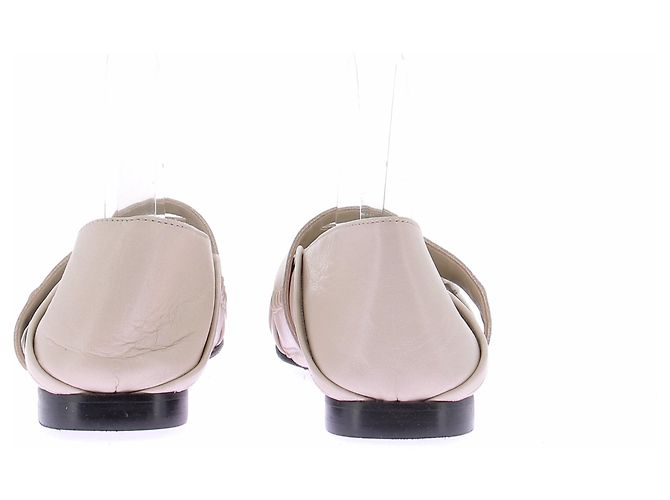 Autre Marque Bailarinas ALOHAS de cuero ecru 39 Beige - vista 5