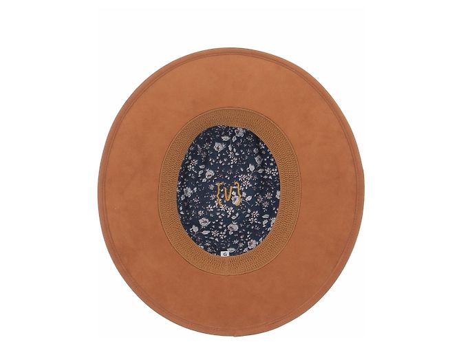 Autre Marque Cappello marrone in camoscio - vista 6
