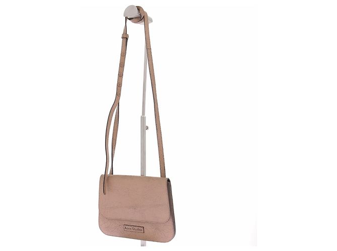 Acne Bolsa marrom com alça - vista 5