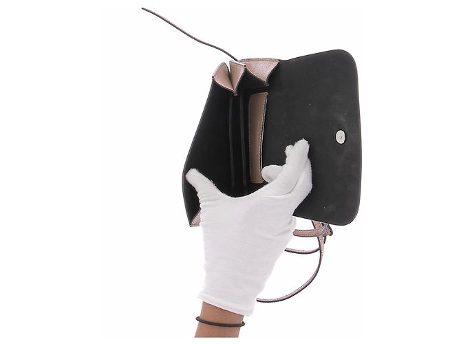Acne Bolsa marrom com alça - vista 6