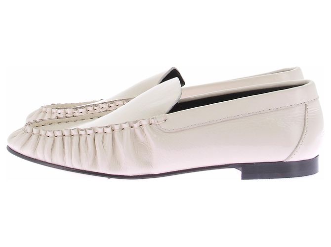 Autre Marque ODARE Slipper aus Leder Ecru Größe 37.5 Beige - Ansicht 3