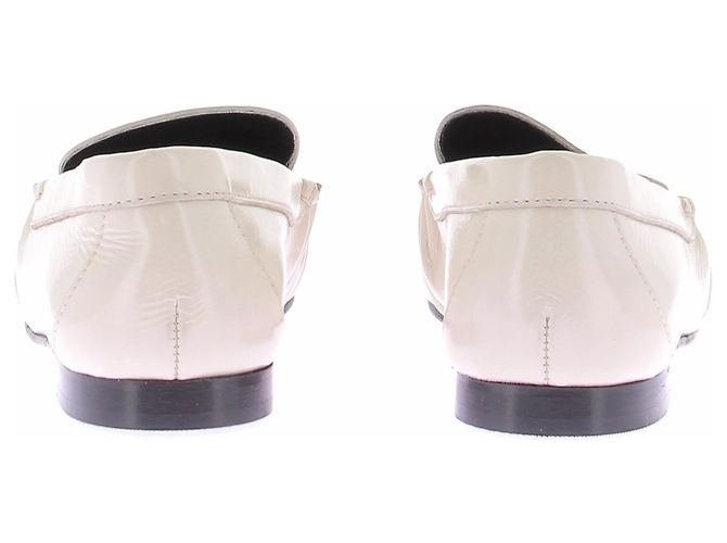 Autre Marque ODARE Slipper aus Leder Ecru Größe 37.5 Beige - Ansicht 5