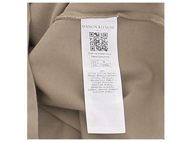 Autre Marque T-shirt MAISON KITSUNÉ Bianca Cotone M Bianco - vista 6