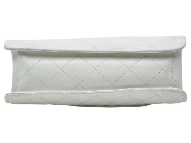 Chanel Coco Mark Matelassé Kettentasche Weiß - Ansicht 3