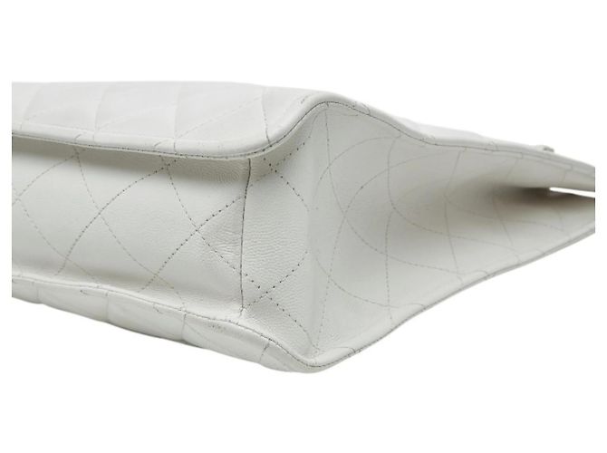Chanel Coco Mark Matelassé Kettentasche Weiß - Ansicht 4