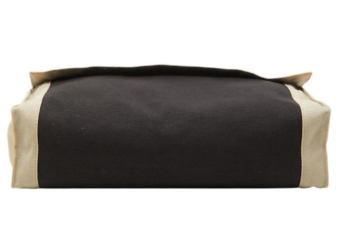 Borsa Clutch Tapidocell di Hermès Nero Beige - vista 3