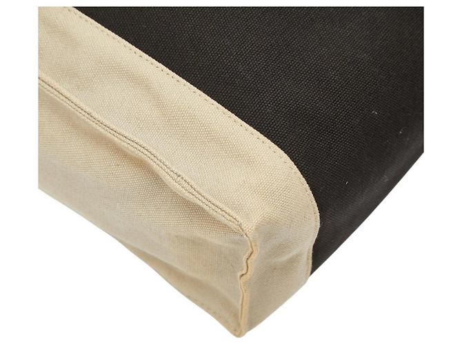 Borsa Clutch Tapidocell di Hermès Nero Beige - vista 5
