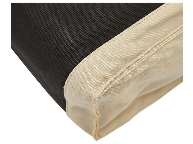 Borsa Clutch Tapidocell di Hermès Nero Beige - vista 6