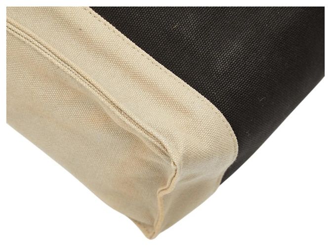Borsa Clutch Tapidocell di Hermès Nero Beige - vista 7