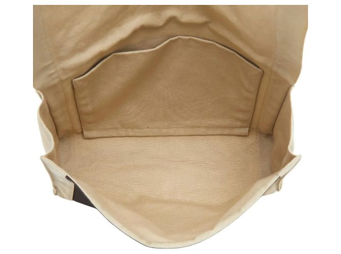 Borsa Clutch Tapidocell di Hermès Nero Beige - vista 8