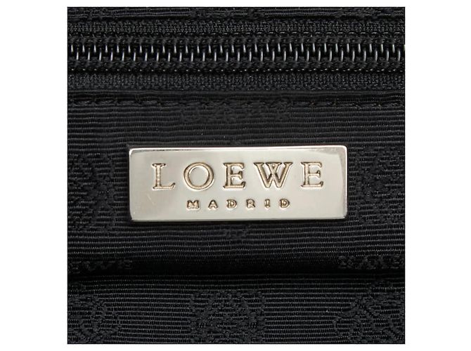 Borsa a tracolla Loewe Anagram Nero Beige - vista 9
