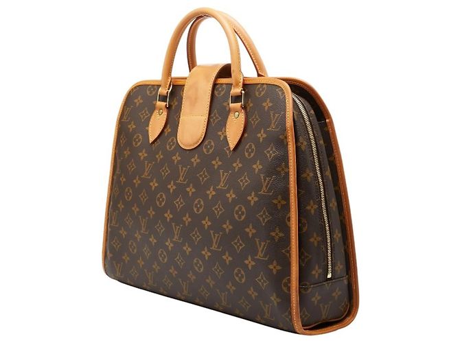 Borsa da lavoro Monogram Rivoli Louis Vuitton Marrone - vista 2