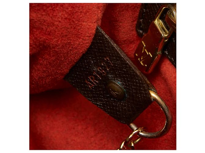 Borsa tote Damier Mare Louis Vuitton Marrone - vista 13