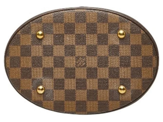 Borsa tote Damier Mare Louis Vuitton Marrone - vista 3