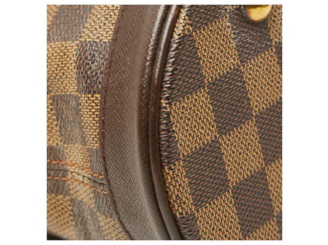 Borsa tote Damier Mare Louis Vuitton Marrone - vista 5