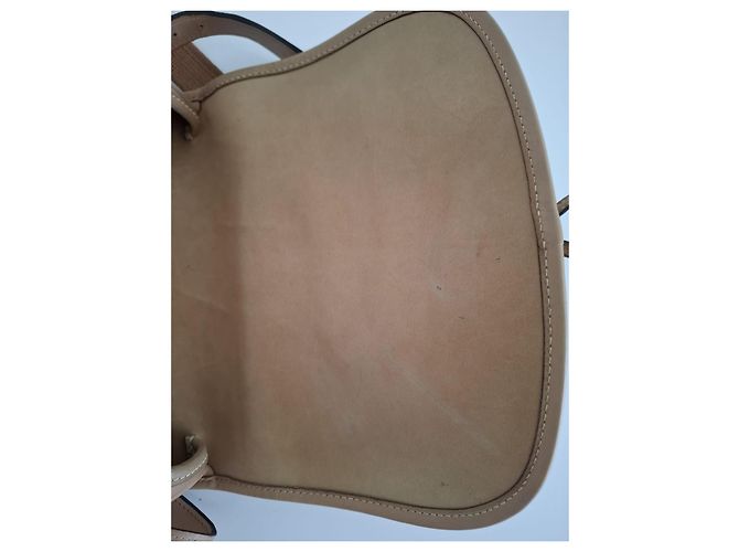 Hermès Bamboo Duffle Tasche Camel Leder Kamel - Ansicht 13