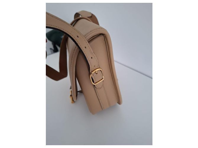 Hermès Bamboo Duffle Tasche Camel Leder Kamel - Ansicht 4