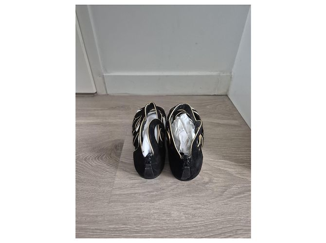 Espadrillas Chanel Gold Hardware 36C - vista 3