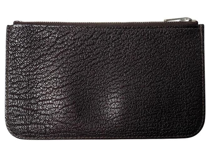 Hermès Hermes Dogon Duo GM Bi-fold Wallet Dark brown - view 12