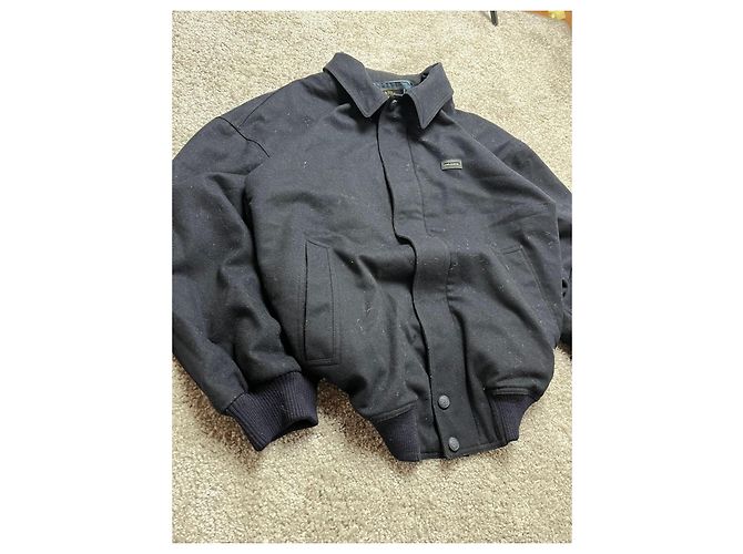 Paul & Shark black wool bomber jacket - view 3