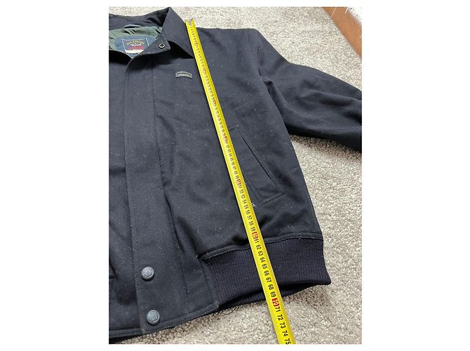 Paul & Shark black wool bomber jacket - view 5