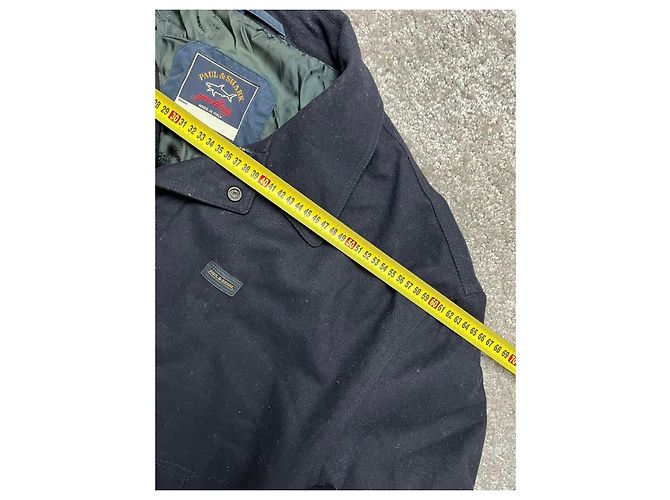 Paul & Shark black wool bomber jacket - view 8