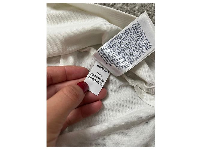 Polo Bianco Regular Fit Tommy Hilfiger - vista 4